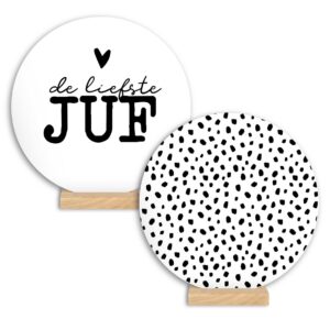 Wenscirkel 14cm – De liefste juf
