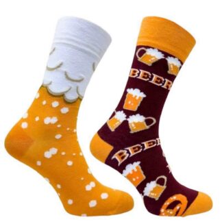 Voor de echte bierliefhebber: Cool Socks met bierdesigns (maat 39-41)