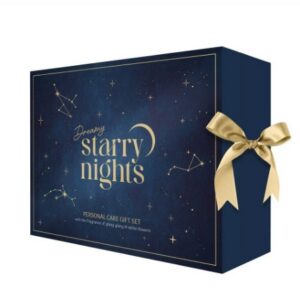 Dreamy starry nights Cadeau set Starry Nights Luxe Slaapkit – Verzorgende Bedtime Giftset