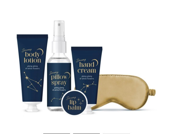 Starry Nights Luxe Slaapkit – Verzorgende Bedtime Giftset