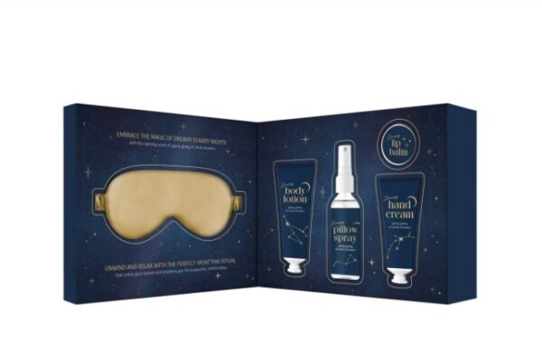 Starry Nights Luxe Slaapkit – Verzorgende Bedtime Giftset